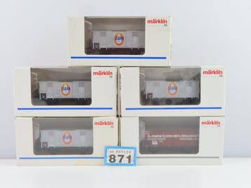 Märklin H0 - 48853/48932 - Wagon de marchandises pour trains