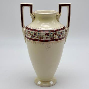 Boch Frères - Vaas - Vorm 822, Decor 1061 - Aardewerk, Antiek en Kunst