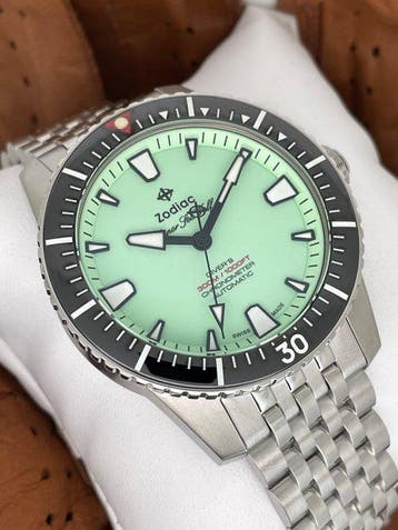 Zodiac - Super Sea Wolf Pro Full Lume Chronometer Diver, Nieuw
