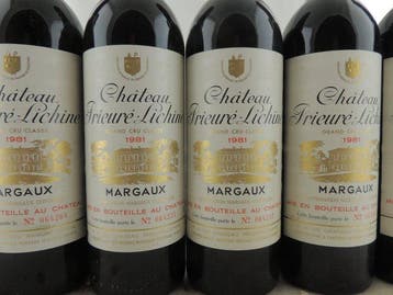 1981 Château Prieré Lichine - Margaux 4ème Grand Cru Classé, Nieuw