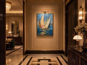 Yuni R. P. (XX) - La Travesía Dorada, Antiek en Kunst