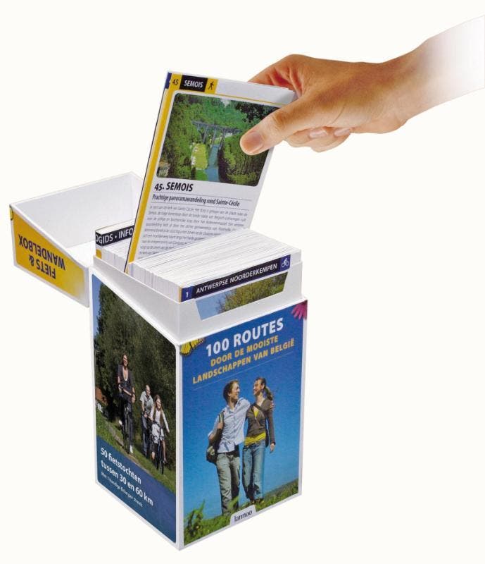 Fiets- en wandelbox 9789020981209 Michaël Cassaert, Boeken, Reisgidsen, Zo goed als nieuw, Verzenden