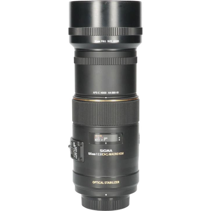 Sigma 105mm f/2.8 EX DG OS HSM Macro Nikon CM7360, TV, Hi-fi & Vidéo, Photo | Lentilles & Objectifs, Enlèvement ou Envoi