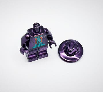 Lego Minifigurine - DC Comics - LEGO Chrome Purple Plated, Nieuw