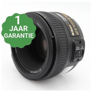 Nikon AF-S 50mm f/1.8G | Tweedehands, Verzenden