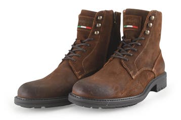 Pantofola dOro Veterboots in maat 43 Bruin, Kleding | Heren, Schoenen, Bruin, Verzenden, Boots, Zo goed als nieuw