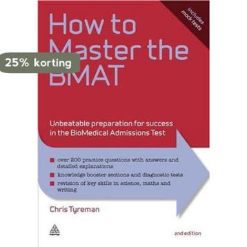 How to Master the BMAT: Unbeatable Preparation for Success, Verzenden, Gelezen, Chris Tyreman