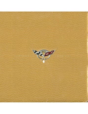 2003 CHERVOLET CORVETTE 50TH ANNIVERSARY BROCHURE ENGELS, Livres