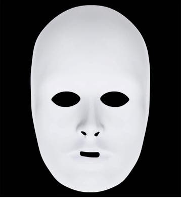 Witte Masker Schilderbaar, Verzenden