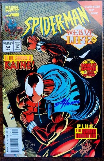 Lots 3 comics signed Spider-Man Vintage 1991-2004 - Signed +, Boeken, Nieuw