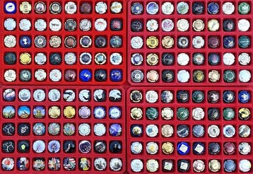 Collection de capsules de champagne - Gros Lot de Capsules