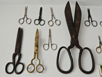 24 scharen uit privé collectie - Werkgereedschap