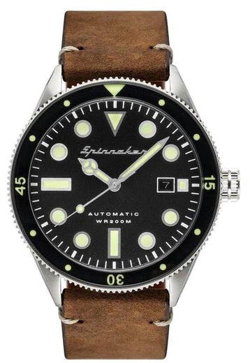 Spinnaker - Automatic - Swiss Super-LumiNova - Waterproof, Nieuw
