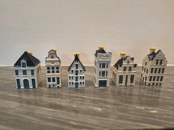 KLM-huisje (6) - Bols - Delfts blauw