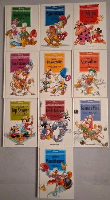 I Classici della Letteratura Disney - 20 Comic collection -, Boeken, Nieuw