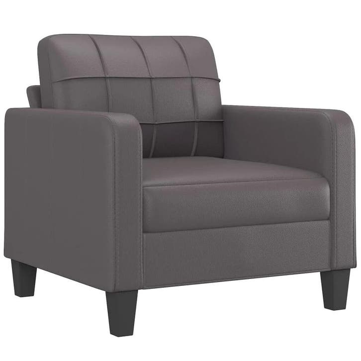 Fauteuil grijs 60cm | Retour Deal | 35% Korting, Maison & Meubles, Fauteuils, Envoi
