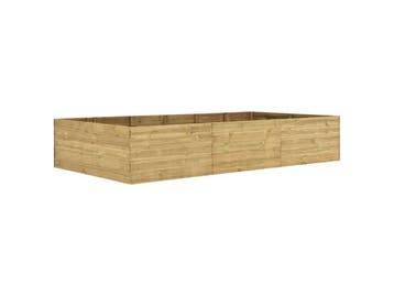 Veiling - Grenen bloembak geïmpregneerd 450x100x54cm, Tuin en Terras, Nieuw