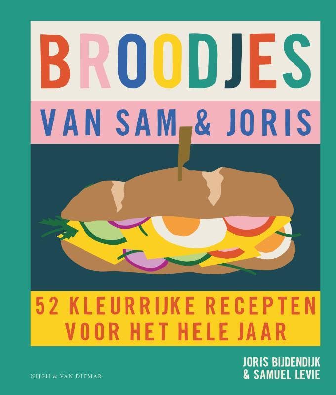 Broodjes van Sam & Joris 9789038815282 Joris Bijdendijk, Boeken, Kookboeken, Zo goed als nieuw, Verzenden