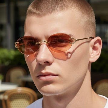 Cartier - Nuovi Cartier Rimless Piccadilly Big C Decor in, Bijoux, Sacs & Beauté, Lunettes de Soleil & Lunettes | Femmes