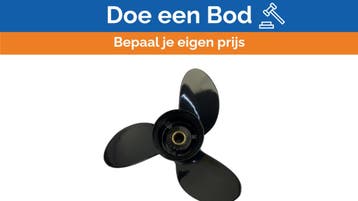 Bieden: Michigan Match 3-Blade Aluminum Boat Propeller 11x9, Ophalen of Verzenden, Nieuw