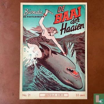 Bionda de pantervrouw [Pantera Bionda] - De baai der haai..., Eén comic, Verzenden, Europa, Zo goed als nieuw
