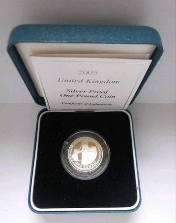 Verenigd Koninkrijk. 1 Pound 2005 (Zonder minimumprijs)