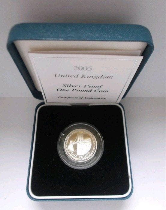 Verenigd Koninkrijk. 1 Pound 2005 (Zonder minimumprijs), Postzegels en Munten, Munten | Europa | Niet-Euromunten