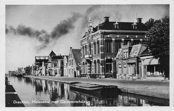Nederland - Stad- en gemeentehuizen Nederland - Ansichtkaart, Gelopen
