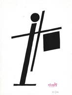 Lajos Kassák (1887-1967) - Képarchitektúra -1920s - Set of 2