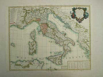 Italië - Corsica / Sardinië / Sicilië; Guillaume Delisle /, Nieuw