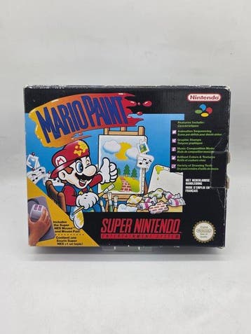 Nintendo - Snes - Super Mario Paint - First edition FAH FRA, Nieuw