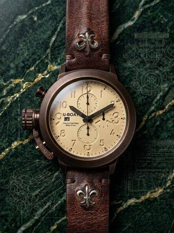 U-Boat - Unisexe - 2000-2010, Handtassen en Accessoires, Horloges | Heren, Nieuw