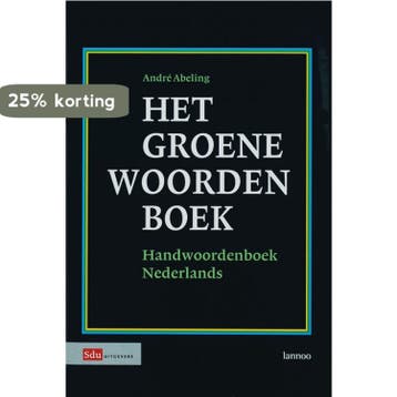 Het groene woordenboek 9789012108577 A. Abeling, Boeken, Woordenboeken, Gelezen, Verzenden, Nederlands, A. Abeling