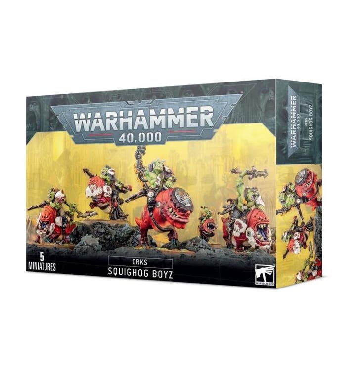 Orks Squighog Boyz (Warhammer Nieuw), Hobby & Loisirs créatifs, Wargaming, Enlèvement ou Envoi