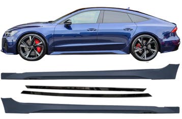 Side Skirts | geschikt voor Audi A7 C8 | 2019+ | RS7-look |, Auto-onderdelen, Verzenden, Nieuw, Audi