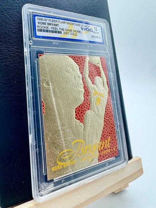Kobe Bryant Rookie – 1996-97 Fleer Flair Showcase Legacy –, Collections, Autocollants