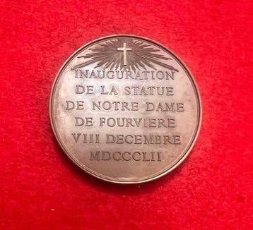 Frankrijk. Medal Medaglia SECONDO IMPERO per linaugurazione