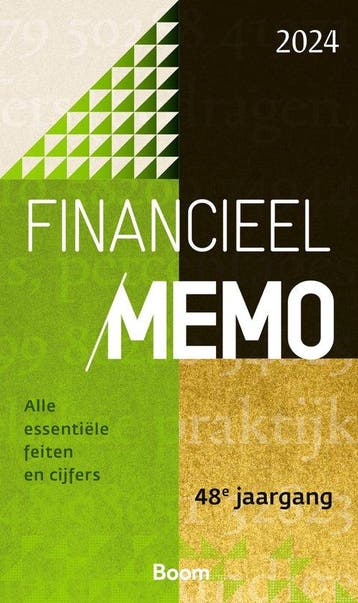 Financieel Memo 2024 9789024465361 T. de Bondt, Boeken, Verzenden, Zo goed als nieuw, T. de Bondt