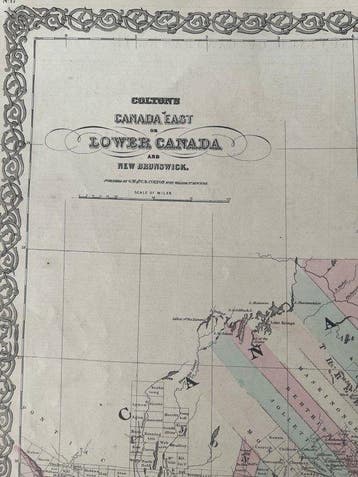 Noord Amerika - Laag-Canada en Nieuw-Brunswijk; Coltons -, Nieuw