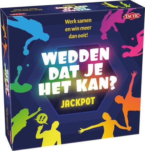Verpakking beschadigd Wedden dat je het kan? Jackpot - Bo..., Kinderen en Baby's, Speelgoed | Kinderpuzzels, Nieuw, Verzenden