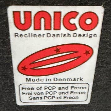 Unico - Kruk - Hout, Leder - Gemaakt in Denemarken