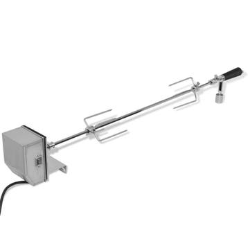 vidaXL BBQ Draaispit met professionele motor staal 900 mm, Elektronische apparatuur, Verzenden, Nieuw