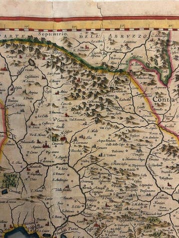 Italië - Campania //Golf van Gaeta, Napels, Caserta, Capua,, Boeken, Atlassen en Landkaarten, Nieuw