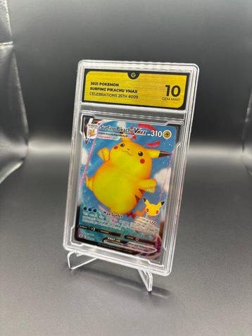 Pokémon - 1 Graded card - Pikachu 009 Promo card - GG 10 -