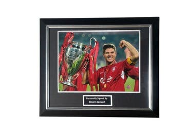 Liverpool - Premier League - Steven Gerrard Signed Liverpool, Verzamelen, Nieuw