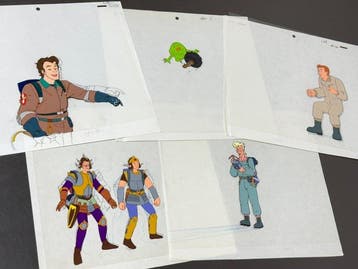 DIC Entertainment - Lot van 5 originele animatiecels en, Cd's en Dvd's, Dvd's | Tekenfilms en Animatie, Nieuw in verpakking