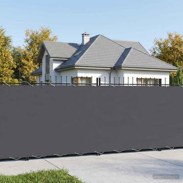 vidaXL Balkon Privacy Scherm 150 x 300 cm Stof met, Verzenden, Nieuw