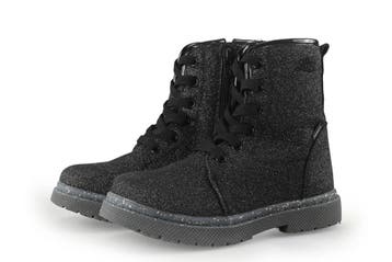 Lico Veterboots Meisjes in maat 33 Zwart, Verzenden, Schoenen