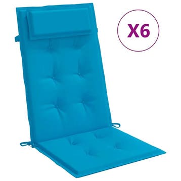 Tuinkussens blauw, 34% korting. OP = OP! (stoelkussens), Verzenden, Zo goed als nieuw