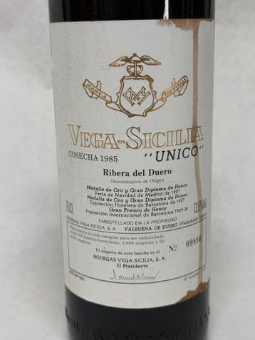 1985 Vega Sicilia, Único - Ribera del Duero Gran Reserva - 1, Nieuw